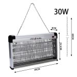 Destructeur d’Insectes Électrique UV – Pest Killer 30 W – Image 2
