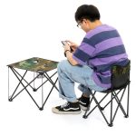 Pack table et 4 chaises avec sac de transport pour camping – Image 5