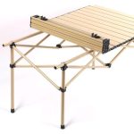 Table pliable de camping en aluminium grand format – Image 11