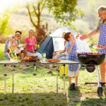 Table pliable de camping en aluminium grand format – Image 4