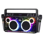 Baffle portable lumineux avec 2 microphones – Image 2