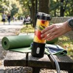 Mixeur en vert rechargeable 500ml – Image 3