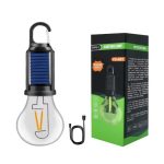 Lampe de camping rechargeable à l'énergie solaire Rond – Image 2