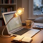 Lampe LED USB Flexible Design Cristal Diamant – Image 2