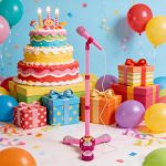 Microphone lumineux sans fils pour fille – Image 3