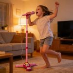Microphone lumineux sans fils pour fille – Image 10