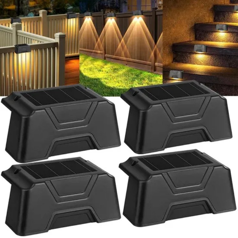 pak-4-applique-mural-jardin-promotion-maison-tuniie-vente-yallafid-4 Pack de 4 Lampes Solaire Décorative d'Extérieur – Image 1