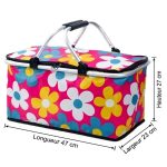 Panier de Pique-Nique Isotherme 30L-Marguritte – Image 2