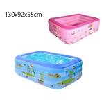 Piscine gonflable 3 anneaux 130x92x55cm