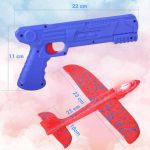 Jouet lanceur d'avion en mousse avec pistolet – Image 5