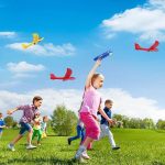 Jouet lanceur d'avion en mousse avec pistolet – Image 2