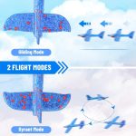 Jouet lanceur d'avion en mousse avec pistolet – Image 4