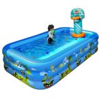 Grande Piscine Gonflable pour Enfants Et Adultes 305 x 180 x 60 cm – Image 3