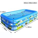 Grande Piscine Gonflable pour Enfants Et Adultes 305 x 180 x 60 cm – Image 2