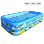 Grande Piscine Gonflable pour Enfants Et Adultes 305 x 180 x 60 cm