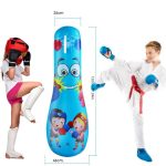 Sac de Boxe Gonflable Bleu Ciel – Image 4