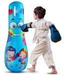 Sac de Boxe Gonflable Bleu Ciel