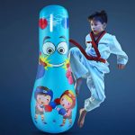 Sac de Boxe Gonflable Bleu Ciel – Image 5
