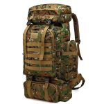 Sac à Dos de randonnée  grand volume 80L Numérique