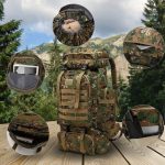 Sac à Dos de randonnée  grand volume 80L Numérique – Image 2