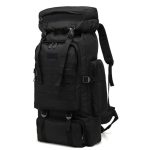 Sac à Dos de randonnée  grand volume 80L Noir – Image 2