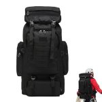 Sac à Dos de randonnée  grand volume 80L Noir