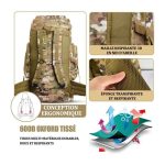 Sac à Dos de randonnée grand volume 80L Militaire – Image 5