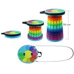 Tabouret Rétractable Portatif Multicolore – Image 7
