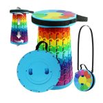 Tabouret Rétractable Portatif Multicolore