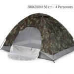 Tente de camping automatique militaire 4 Personnes